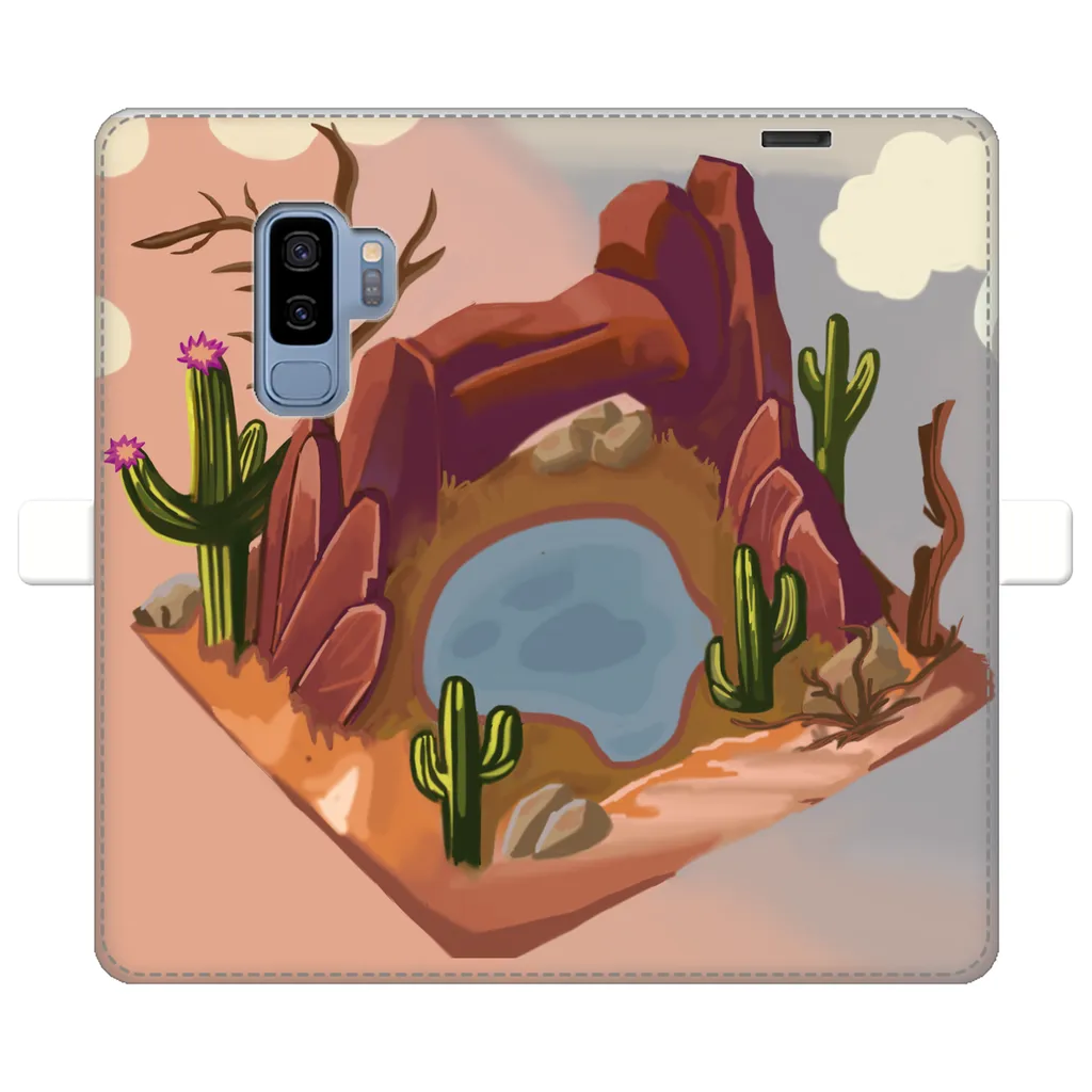 Desert Rocks Fully Printed Wallet Cases