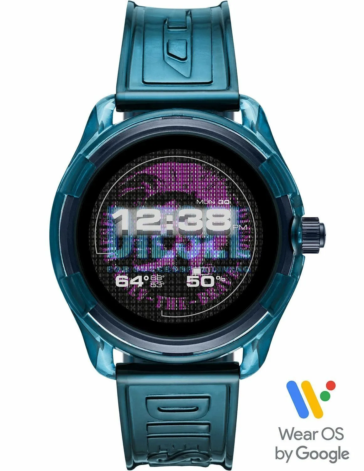 Diesel Blue Fadelite Unisex Smartwatch DZT2020