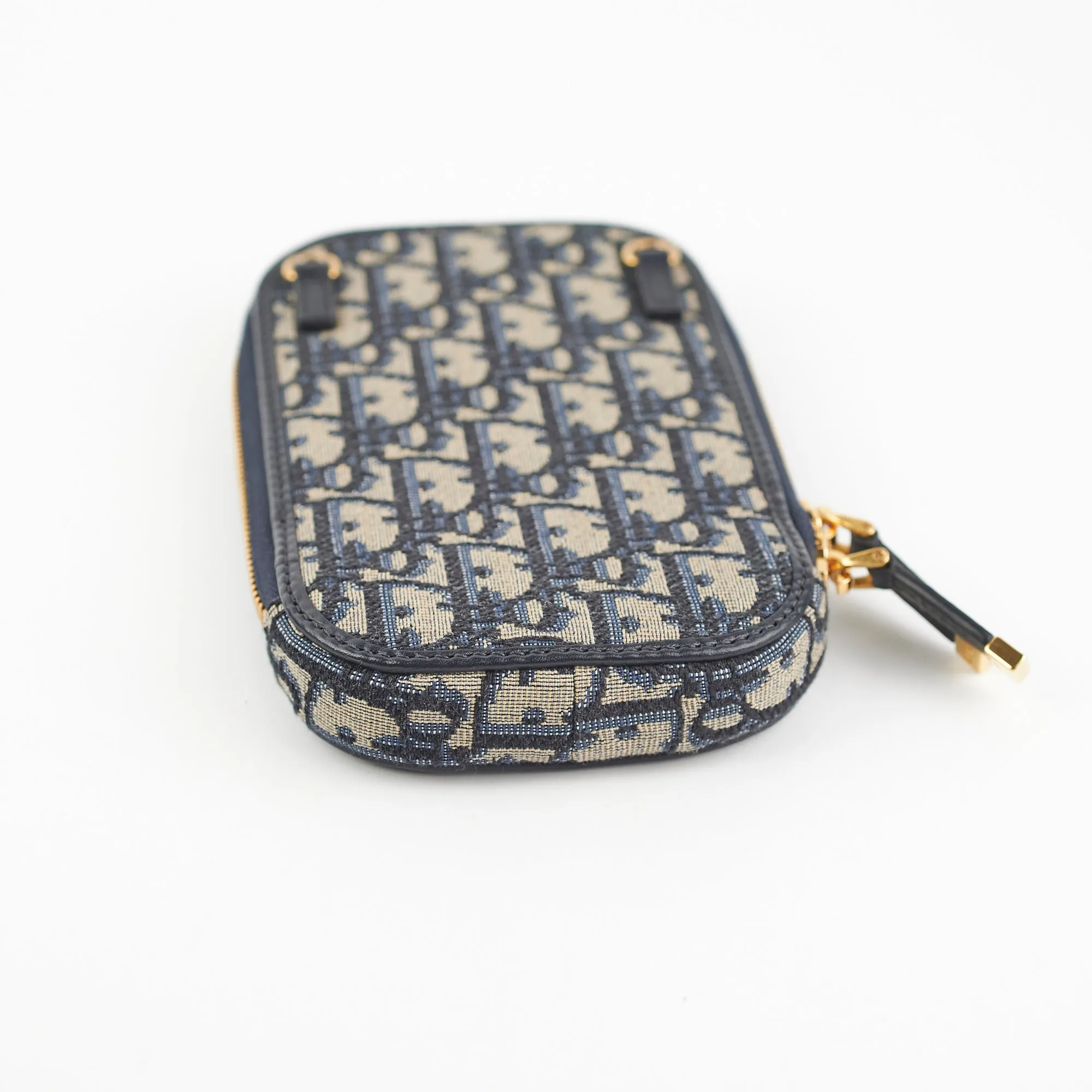 Dior Saddle Phone Holder Navy