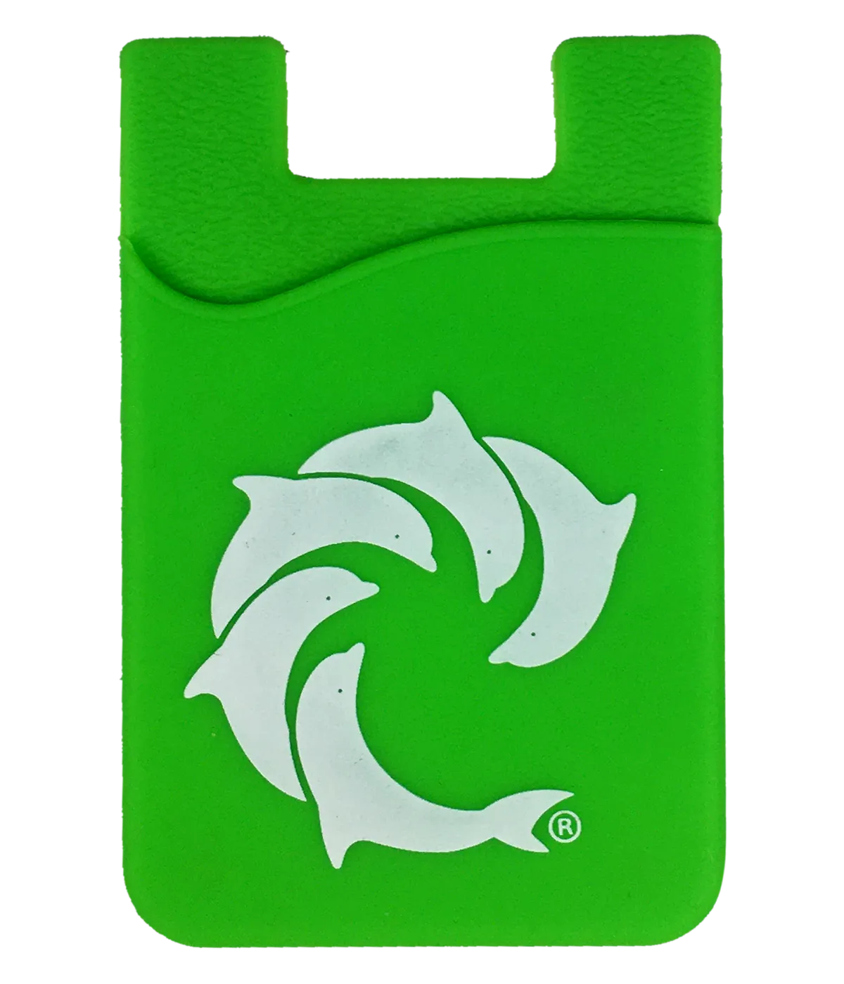 Dolphin Phone Wallet w/ White Logo