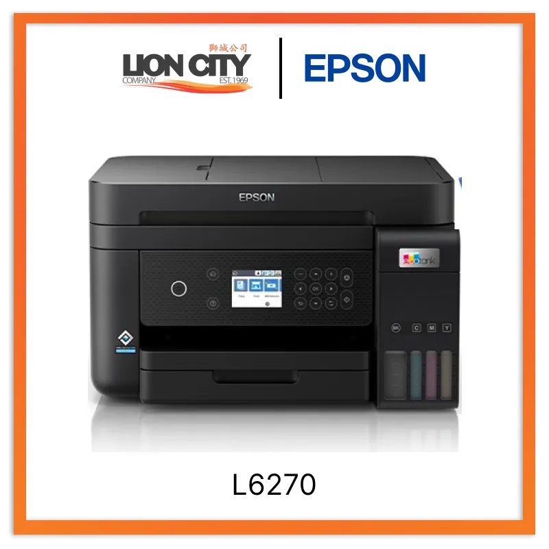 Epson EcoTank L6270 A4 Wi-Fi Duplex All-in-One Ink Tank Printer with ADF