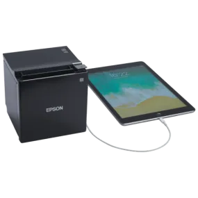 Epson TM-m30II-NT mPOS receipt printer with a network connection.