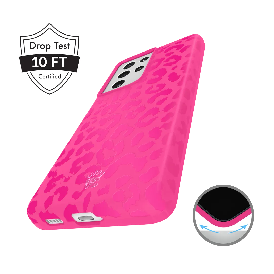 Even Hotter Pink Leopard Samsung Case