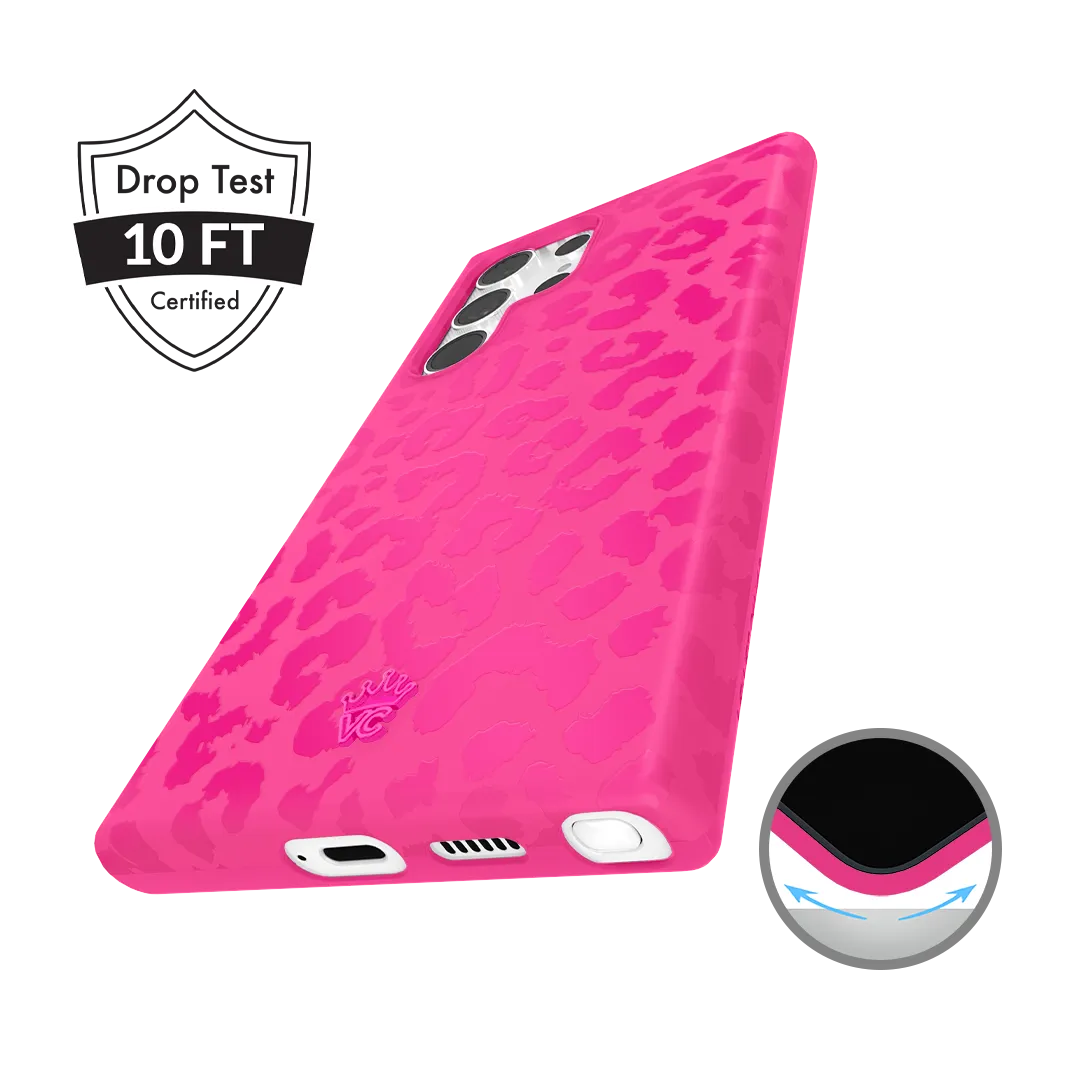 Even Hotter Pink Leopard Samsung Case