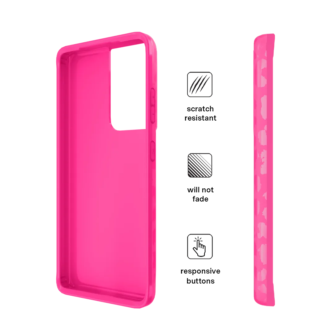 Even Hotter Pink Leopard Samsung Case