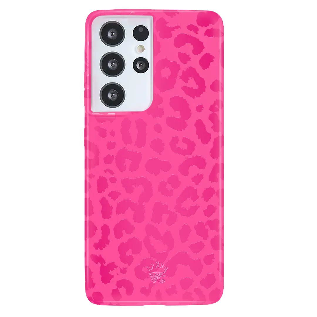 Even Hotter Pink Leopard Samsung Case