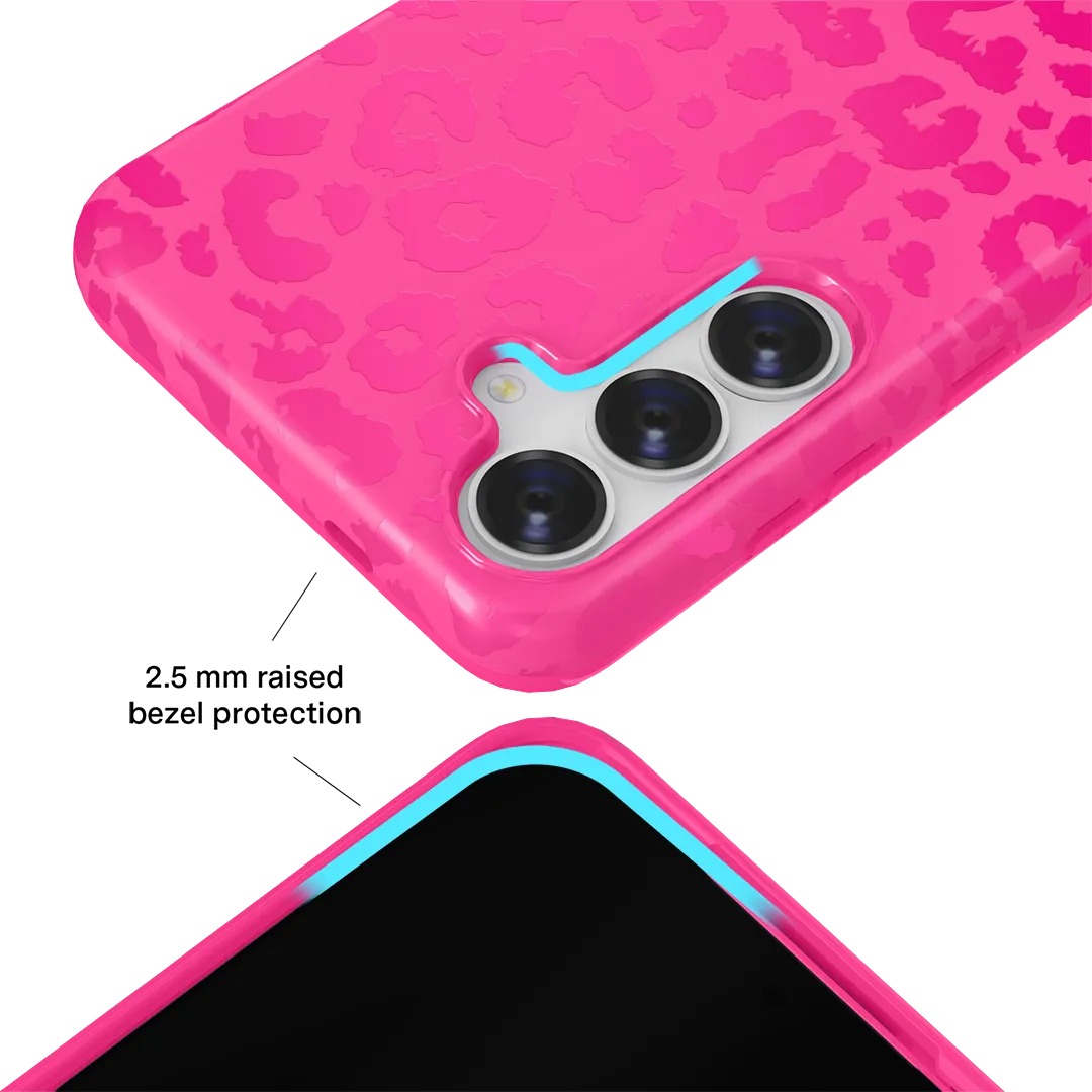 Even Hotter Pink Leopard Samsung Case