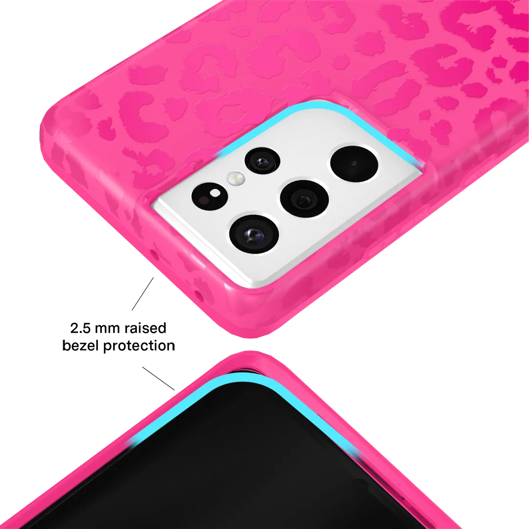 Even Hotter Pink Leopard Samsung Case