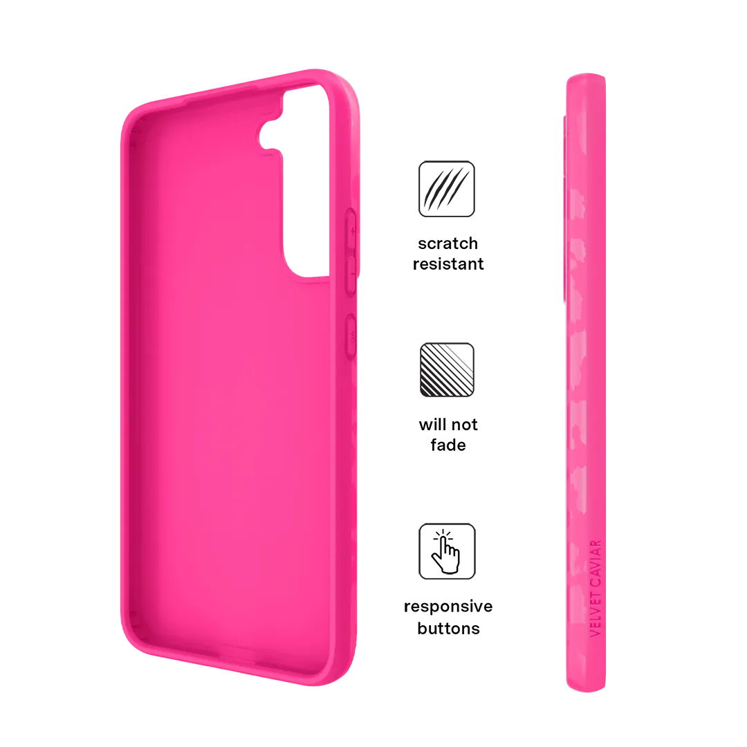 Even Hotter Pink Leopard Samsung Case