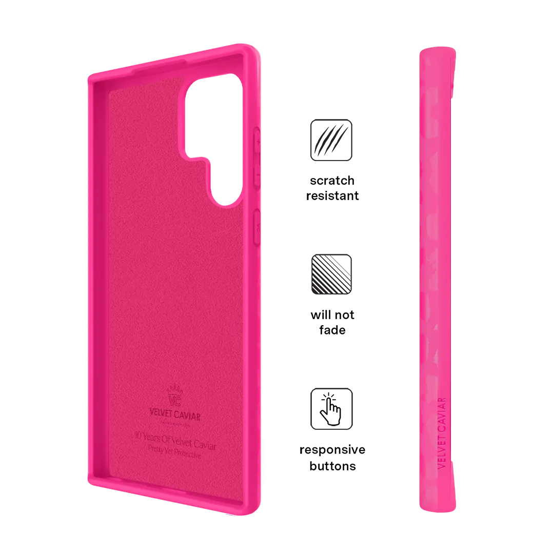 Even Hotter Pink Leopard Samsung Case