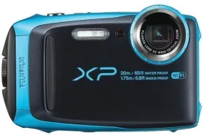 FUJIFILM 16544448 16.4-Megapixel FinePix XP120 Digital Camera (Sky Blue)