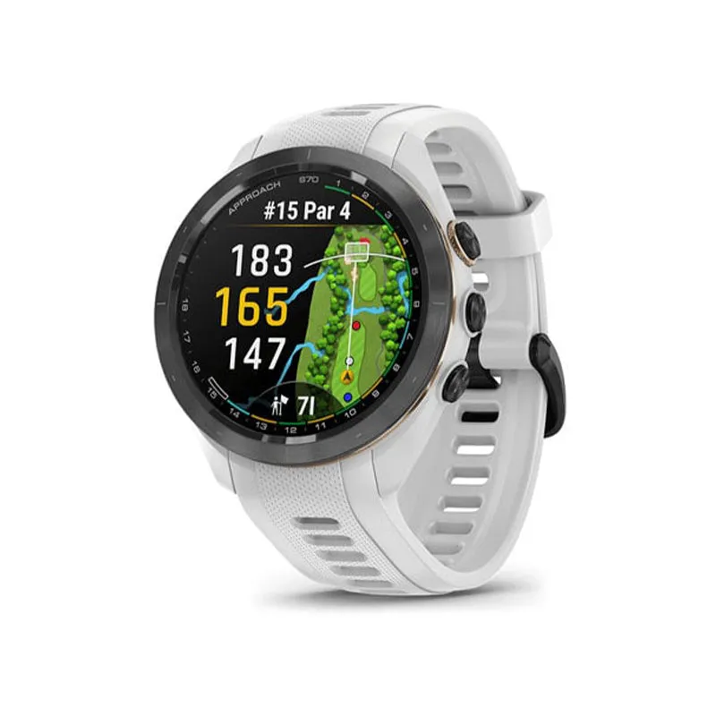 GARMIN Approach S70 Golf GPS Watch (42mm) (White)