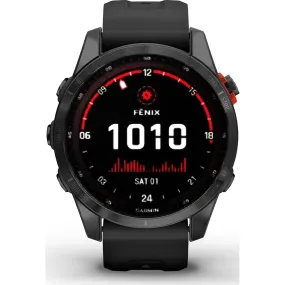 Garmin Fenix 7S Solar multisport GPS Watch, Black