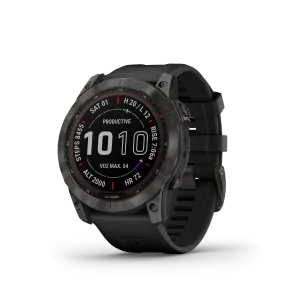 Garmin Fenix 7X Sapphire Solar GPS Smartwatch