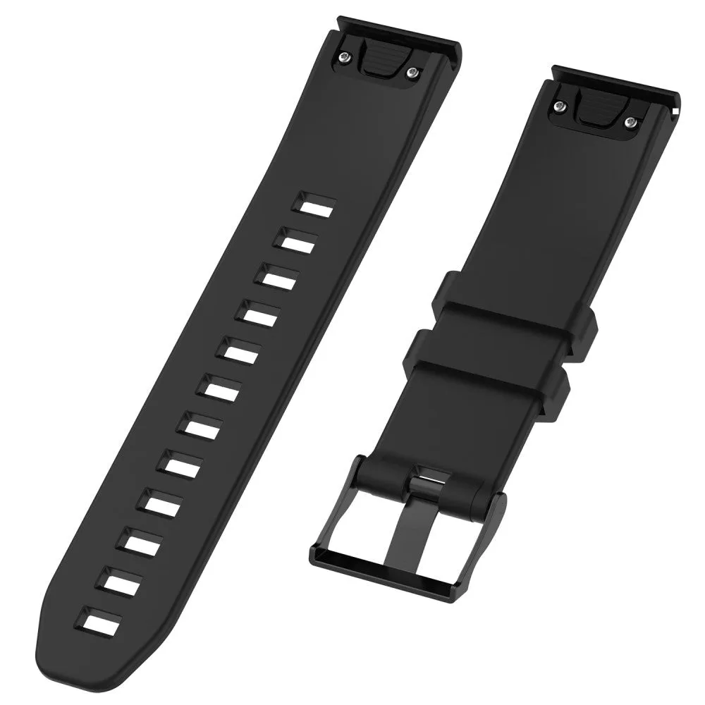 Garmin MARQ Captain silicone sports bracelet with 22mm quick release (170-220 mm) - Black