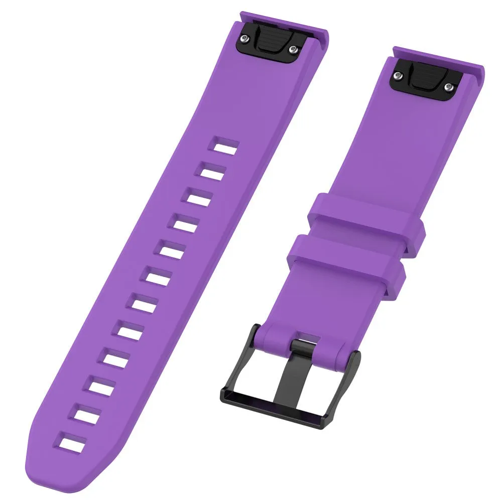 Garmin MARQ Captain silicone sports bracelet with 22mm quick release (170-220 mm) - Purple