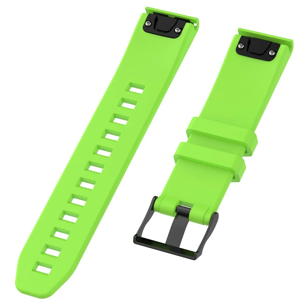 Garmin MARQ Driver silicone sports bracelet with 22mm quick release (170-220 mm) - Green