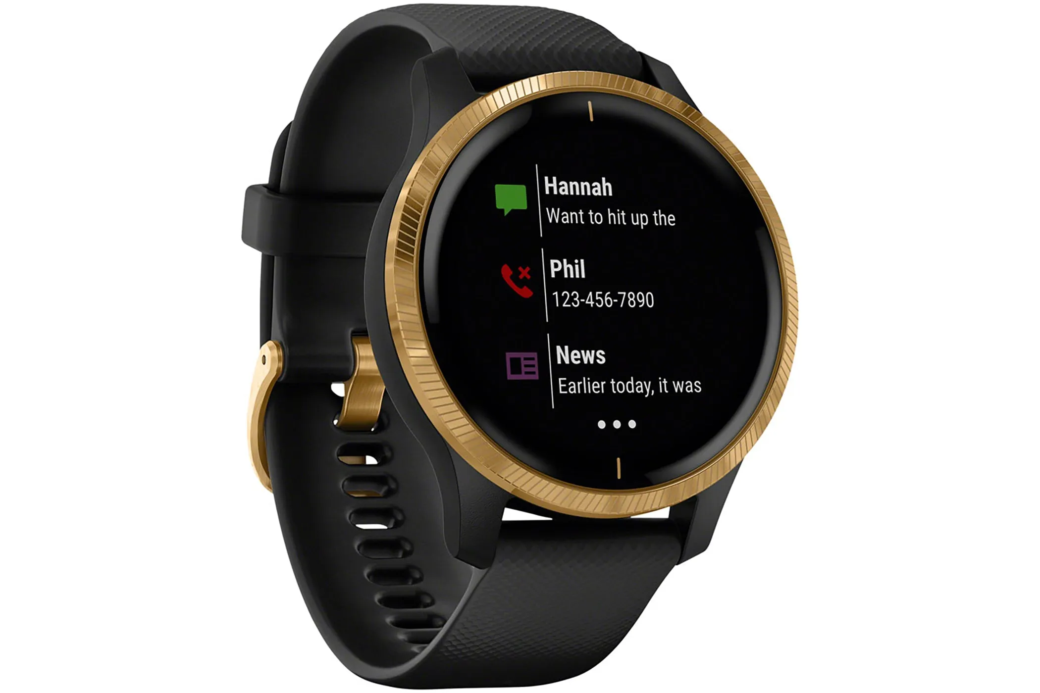 Garmin Venu Smartwatch Black/Gold