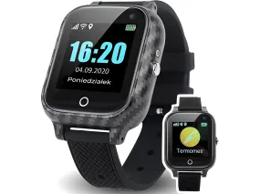 Gogps Smartwatch For Kids  K27  Black