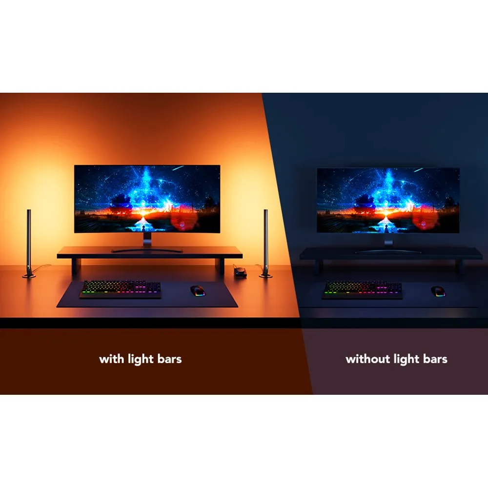 Govee Smart Gaming Light Bars - Sort