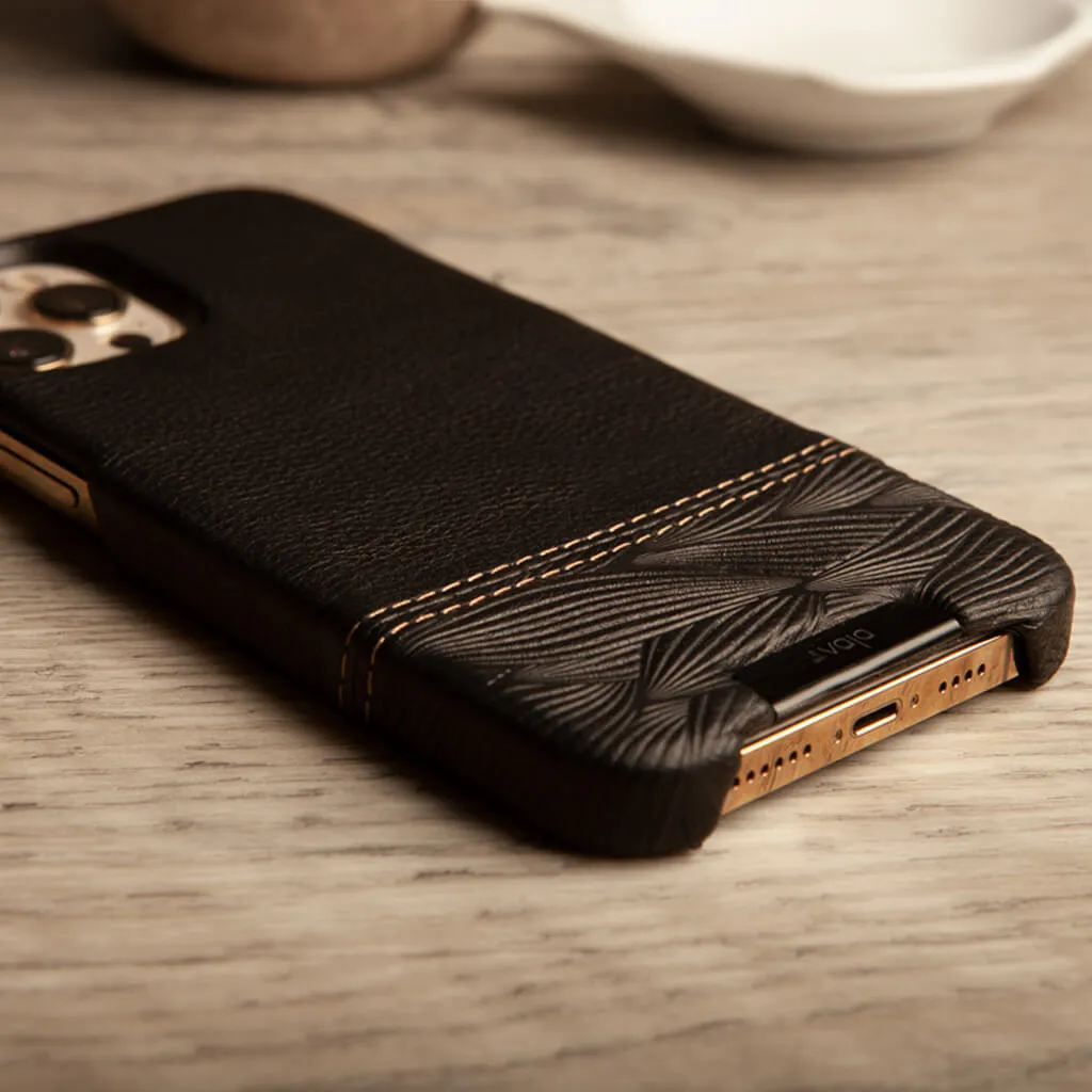 Grip Duo iPhone 12 pro Max Leather Case with MagSafe