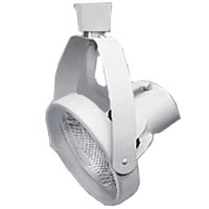 Halo LZR000401P Gimbal Ring Track Light, 0.45 A, 12 V, White, Satin :EA: QUANTITY: 1