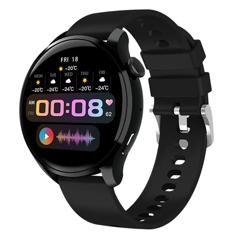 HD Heart Rate Blood Pressure Exercise Monitoring Payment Message Reminder Bluetooth 5.2 Music Smart Watch