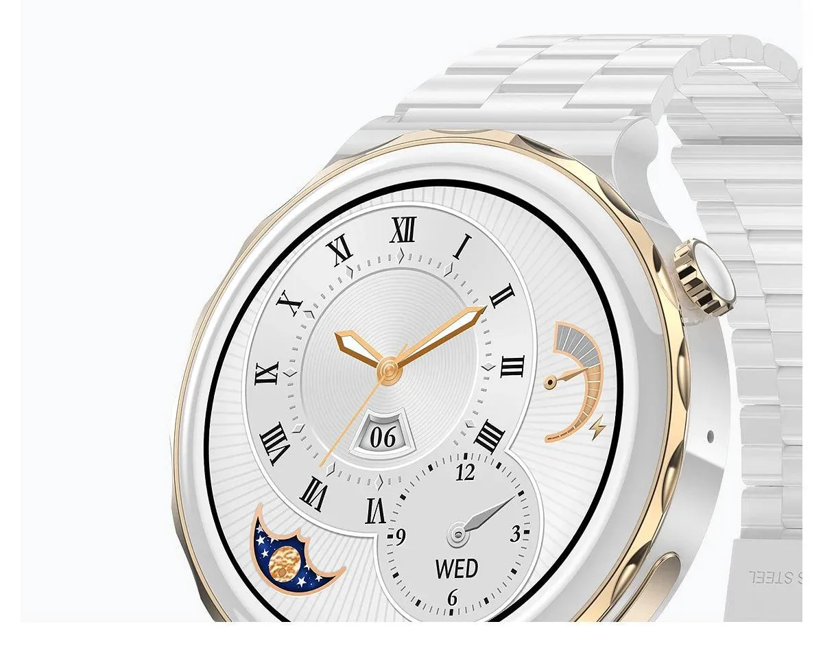 HK43 Smartwatch: Stylish, Functional, Durable for Women