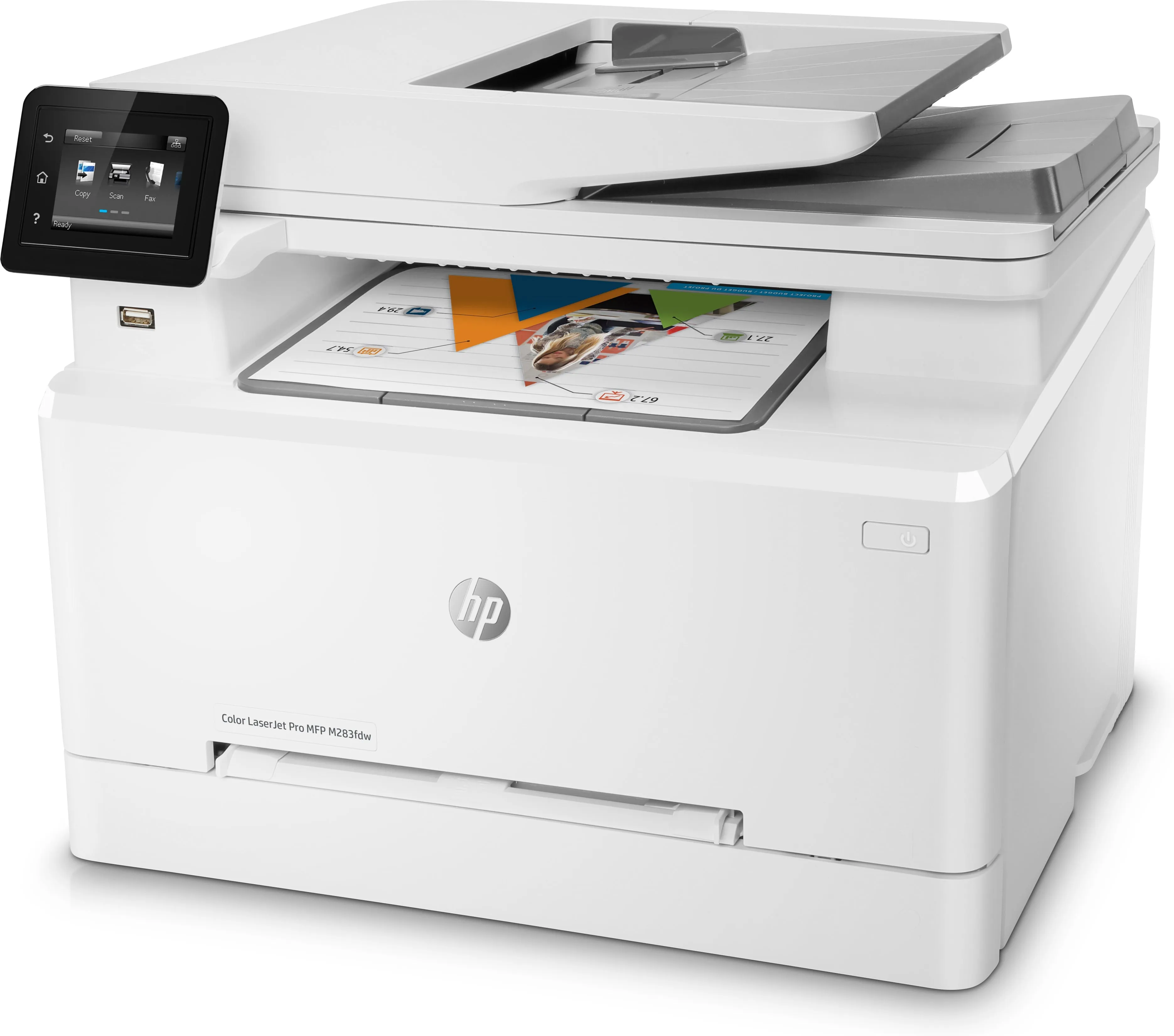 Hp Color Laserjet Pro Mfp M283fdw - Multifunction Printer - Colour - Laser - Legal (216 X 356 Mm) (Original) - A4/Legal