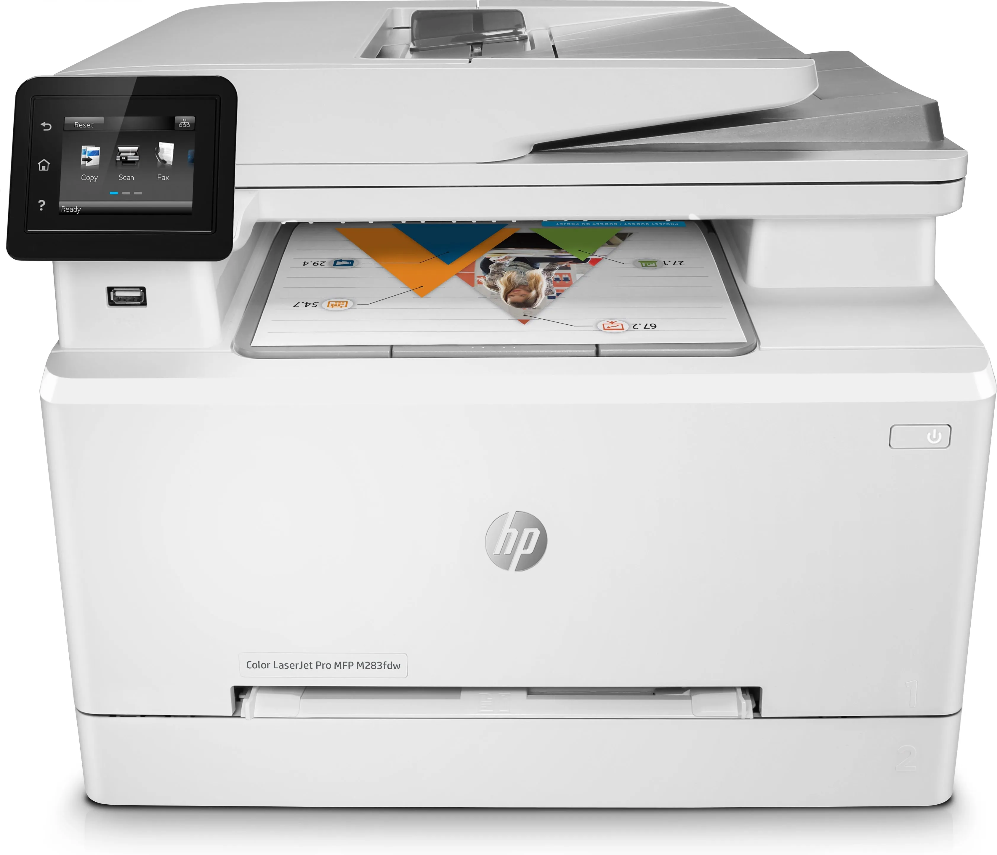 Hp Color Laserjet Pro Mfp M283fdw - Multifunction Printer - Colour - Laser - Legal (216 X 356 Mm) (Original) - A4/Legal