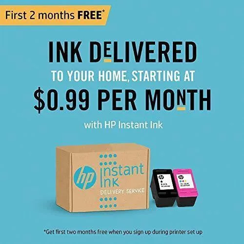 HP ENVY 5055 Wireless All-in-One Photo Printer, HP Instant Ink, Works with Alexa (M2U85A)