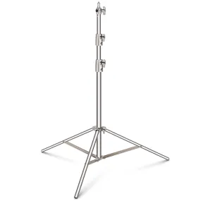 Hridz Stainless Steel 2.8m Heavy Duty Light Stand for Studio Softbox Bowen Lights Photography Studio 280cm Tripod