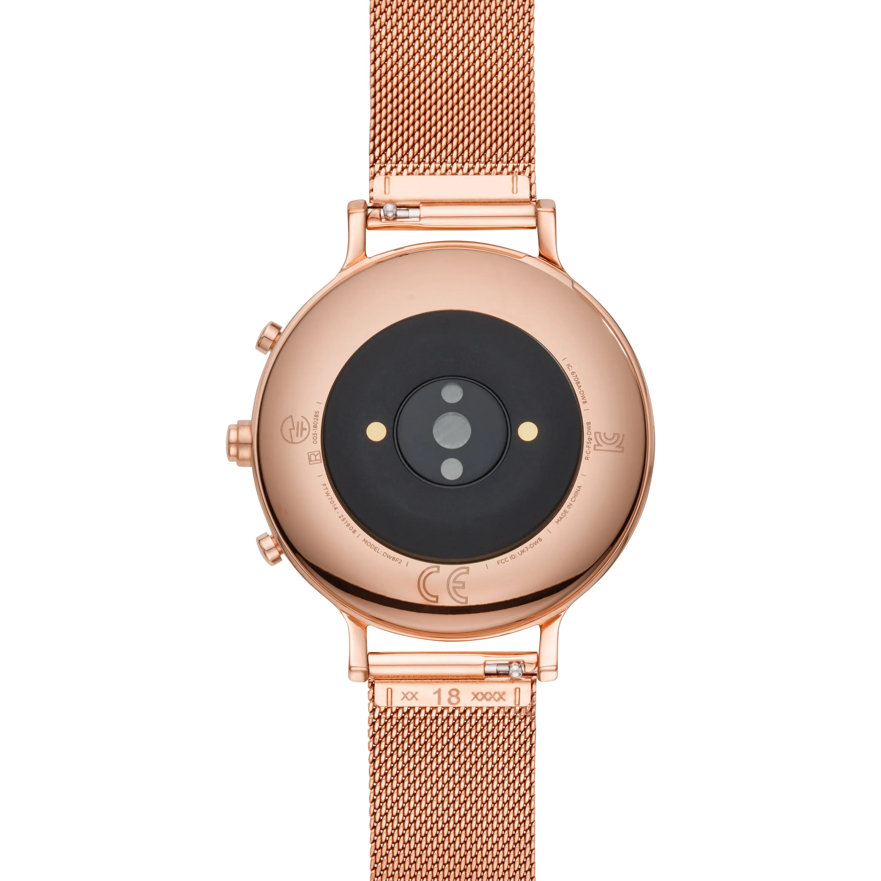 Hybrid Smartwatch HR Charter Rose Gold-Tone Stainless Steel Mesh