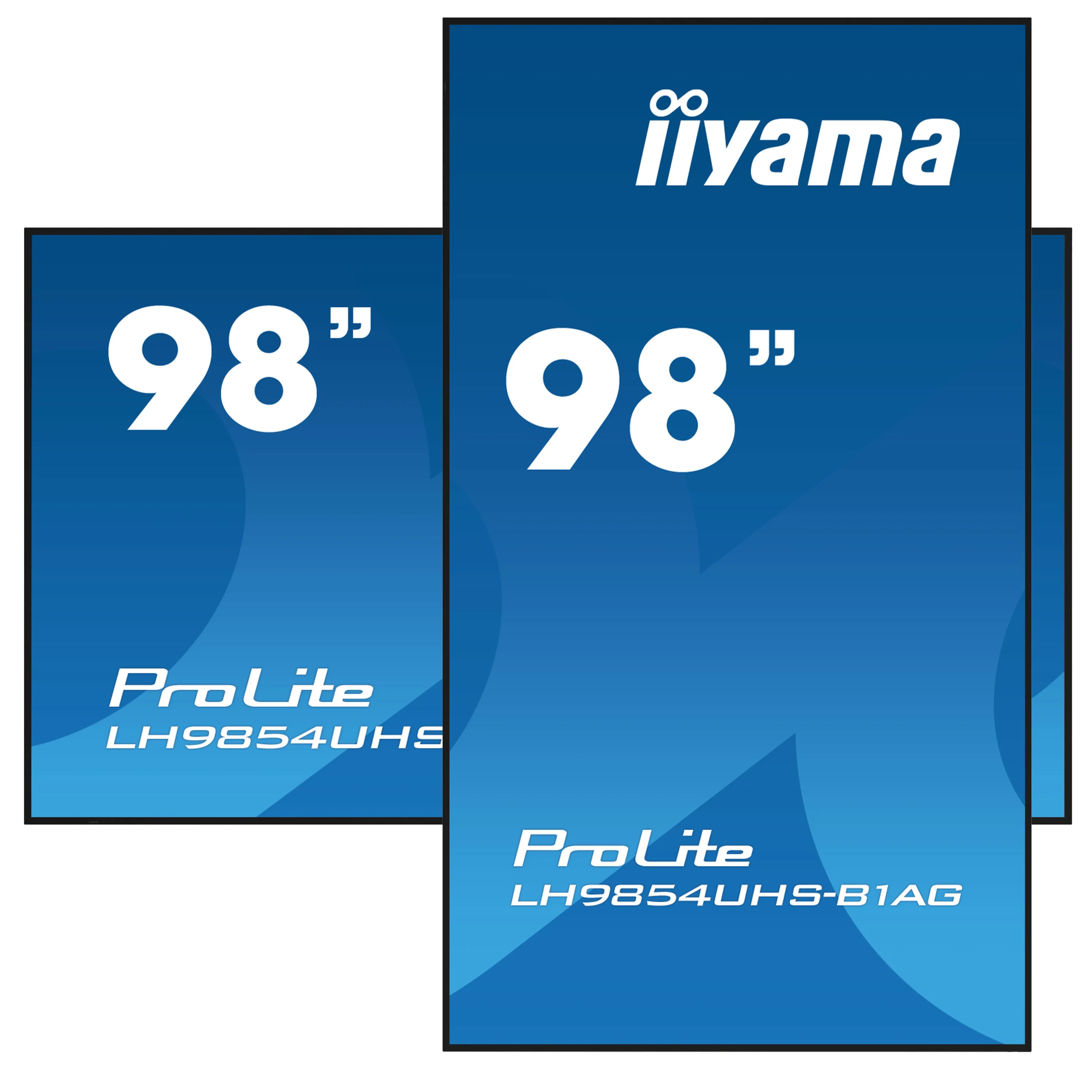 Iiyama Lh9854uhs-B1ag Lh54 Series - 98" Led-Backlit Lcd Display - 4K - For Digital Signage / Interactive Communication