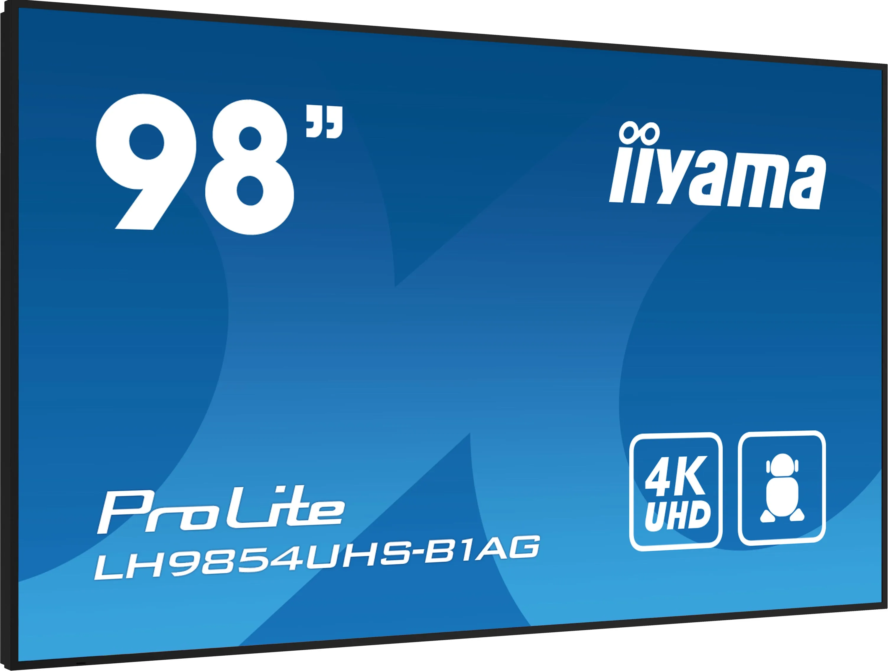 Iiyama Lh9854uhs-B1ag Lh54 Series - 98" Led-Backlit Lcd Display - 4K - For Digital Signage / Interactive Communication