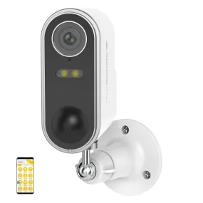 Ikuü Smart Wi-Fi Rechargeable Security Camera