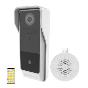 Ikuü Smart Wi-Fi Rechargeable Video Doorbell