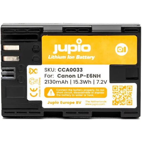 Jupio LP-E6NH Lithium-Ion Battery Pack (7.2V, 2130mAh)