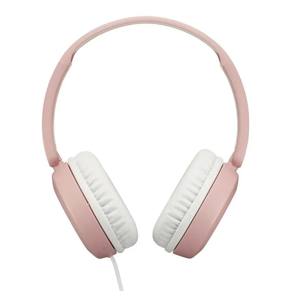 JVC On-Ear Foldable Wired Headphones - Pink | HAS31MPE