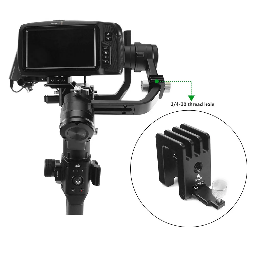 LanParte Counter Weight for DJI Ronin-S gimbal