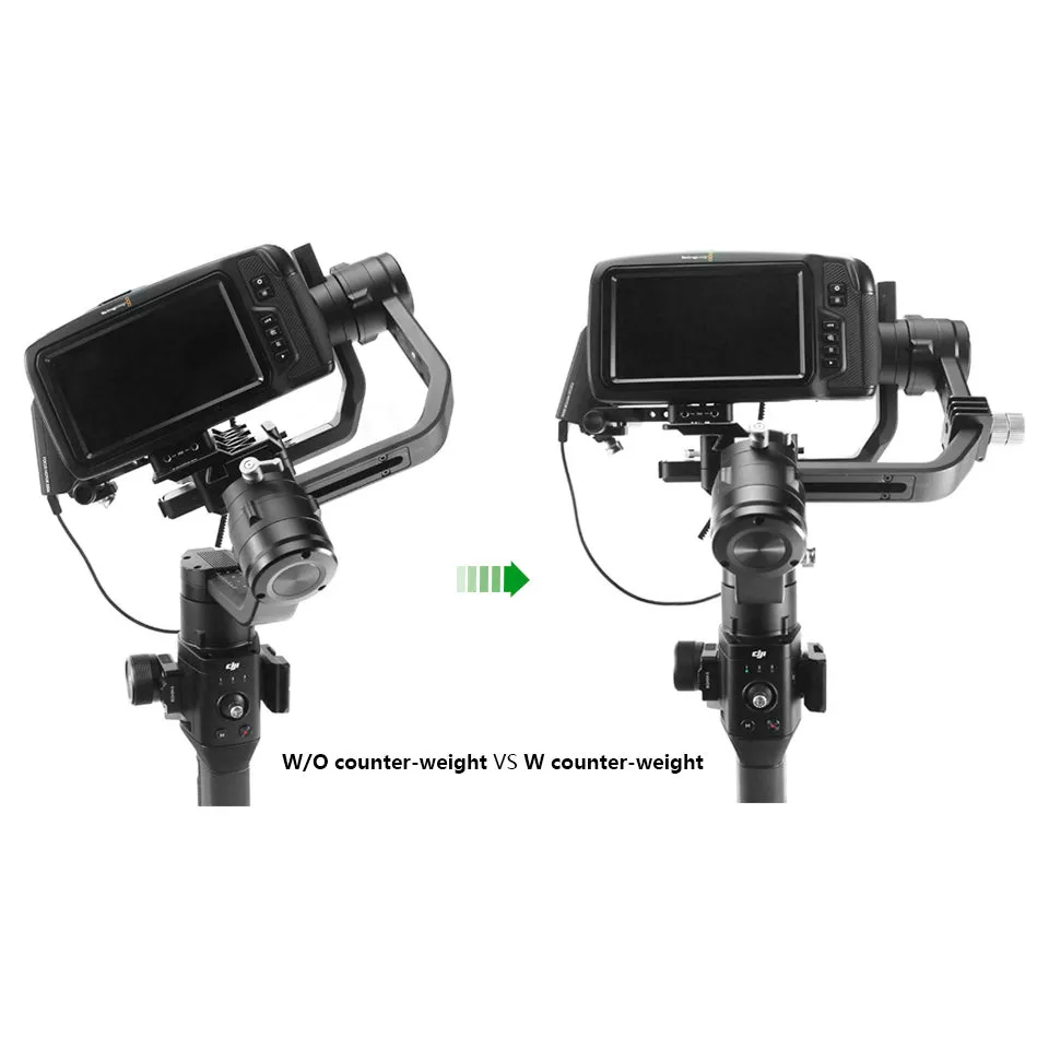 LanParte Counter Weight for DJI Ronin-S gimbal