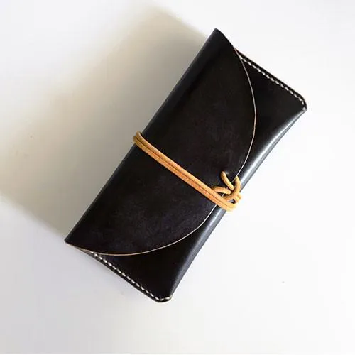 Leather Folded Long Wallet Clutch Phone Purse Wallet