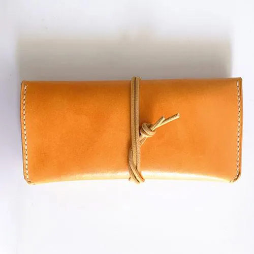 Leather Folded Long Wallet Clutch Phone Purse Wallet