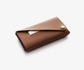 Leather Folding Phone Wallet