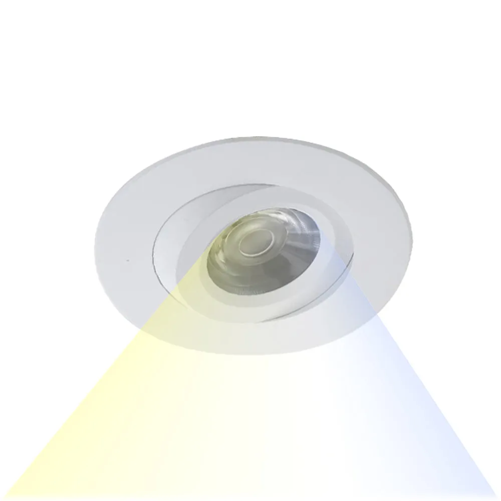 LED CCT Selectable Gimbal Downlight 8 Watt