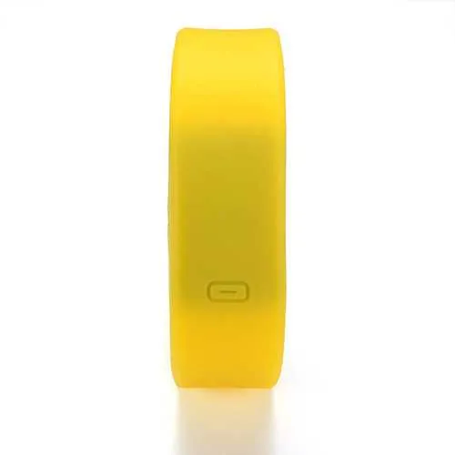 LED Digital Jelly Colors Silicone Band Men Women Wrist Watch