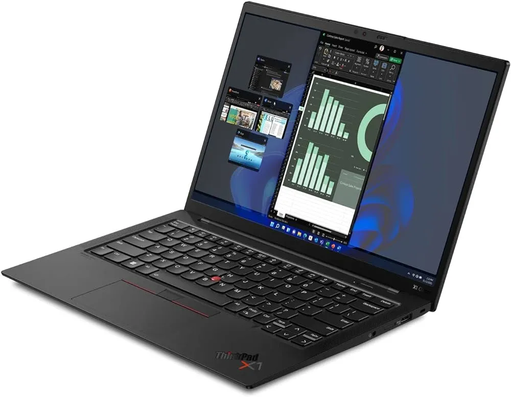 Lenovo Thinkpad X1 Carbon Gen 10 21Cb - 180-Degree Hinge Design - Intel Core I7 - 1260P / Up To 4.7 Ghz - Win 11 Pro - I