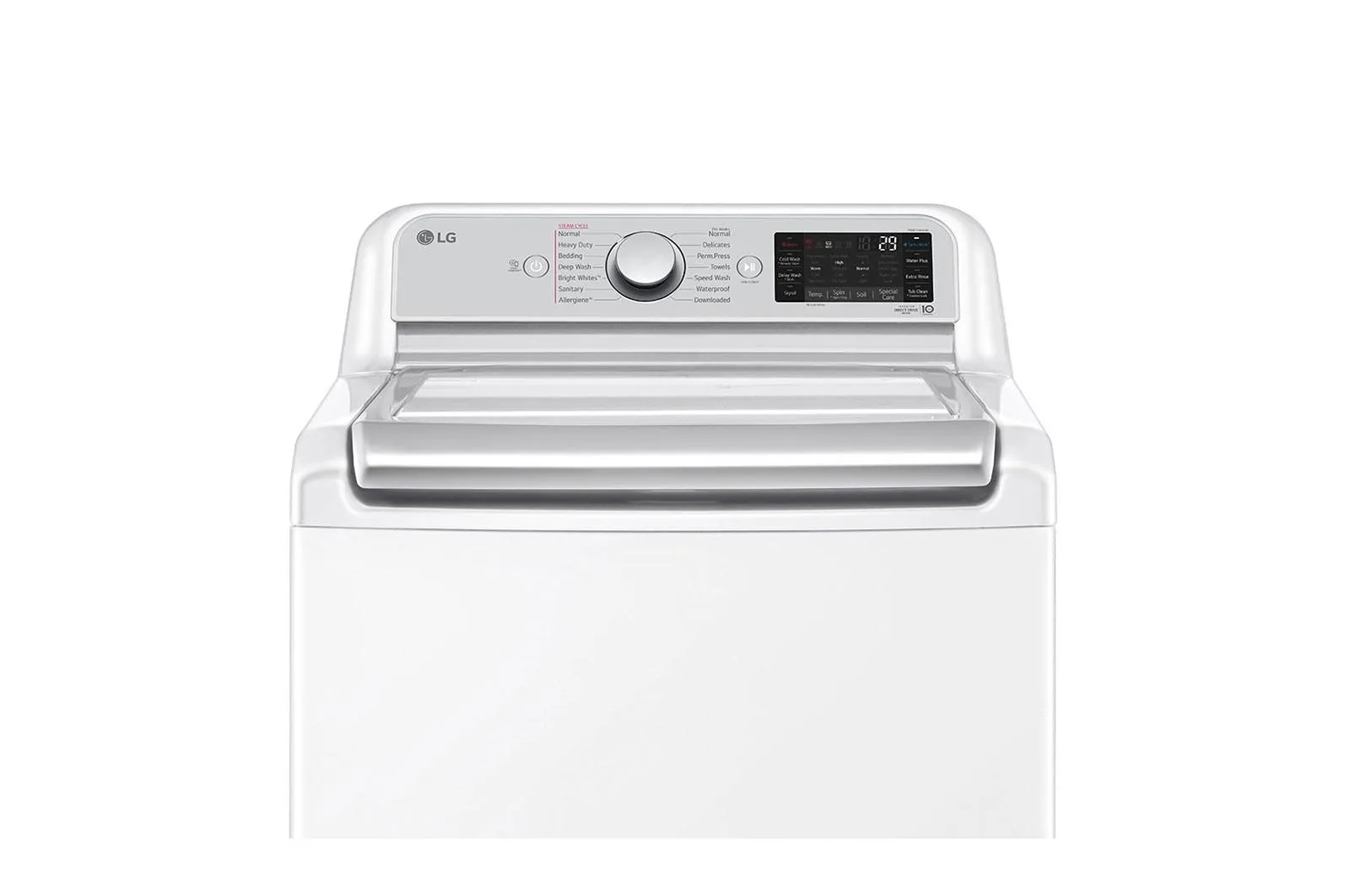 Lg 5.5 cu.ft. Mega Capacity Smart wi-fi Enabled Top Load Washer with TurboWash3D™ Technology and Allergiene™ Cycle