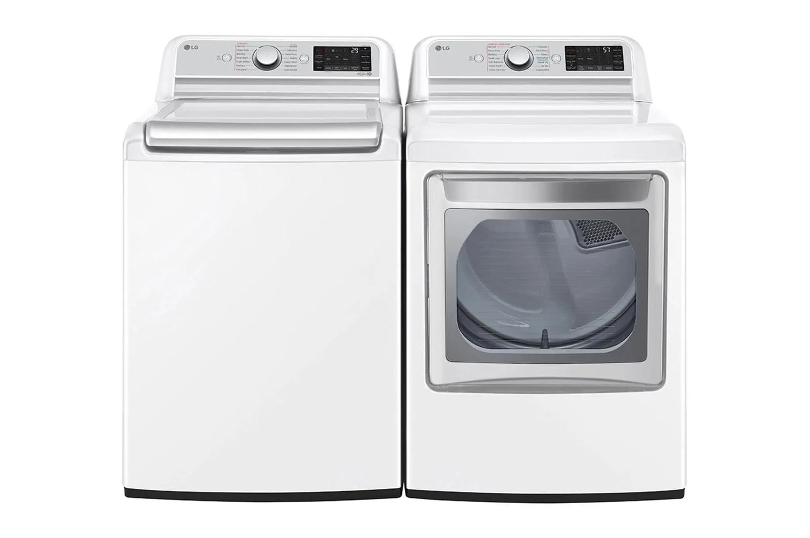 Lg 5.5 cu.ft. Mega Capacity Smart wi-fi Enabled Top Load Washer with TurboWash3D™ Technology and Allergiene™ Cycle