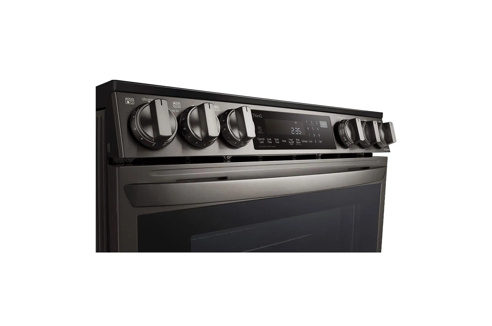 Lg LSEL6335D 6.3 cu ft. Smart wi-fi Enabled ProBake Convection® InstaView® Electric Slide-In Range with Air Fry